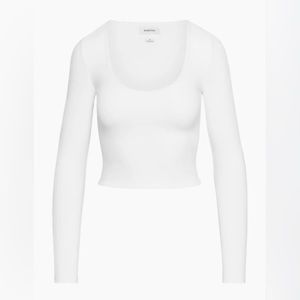 Aritzia Babaton Contour Scoopneck Longsleeve